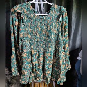 A Torrid Long sleeve Blouse Size 2